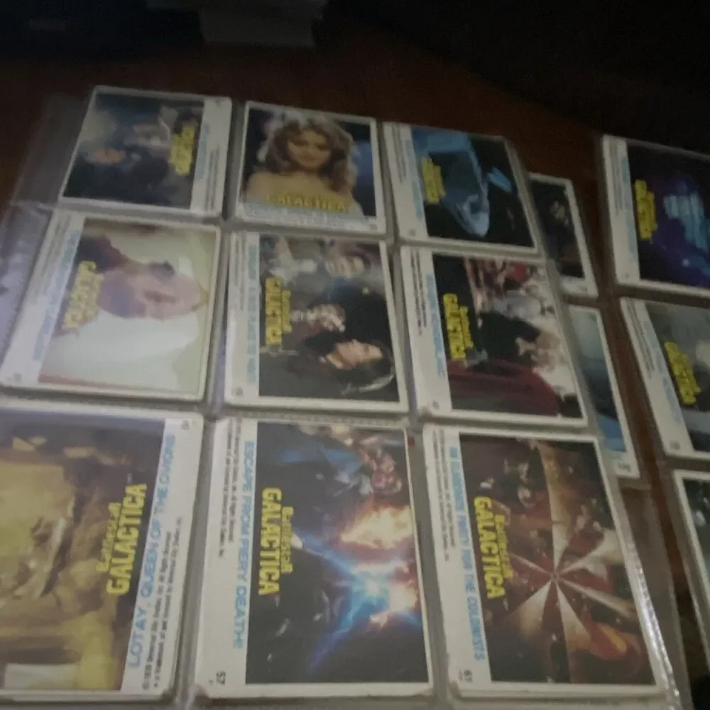 Battlestar Galactica Topps 1978 Non-Sport Trading Cards Lot 36 Base Set